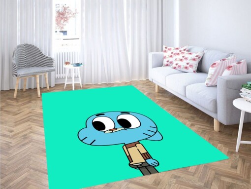 Gumball Watterson Living Room Modern Carpet Rug