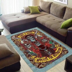 Guns N Roses Appetite For Destructtion Area Rug