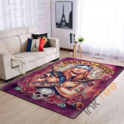 Guns N Roses Area Rug