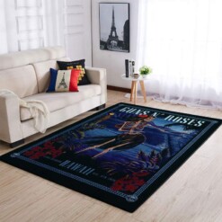 Guns N Roses Honolulu Rug