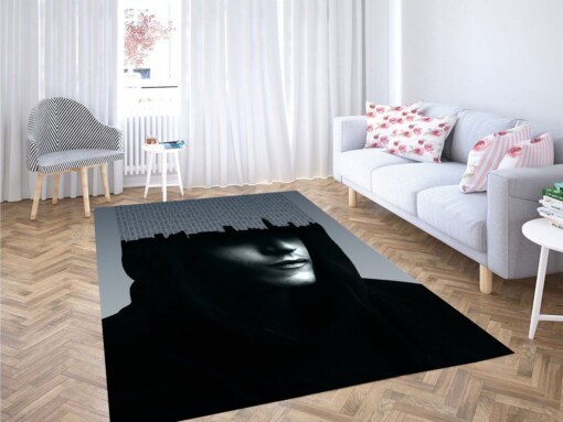 Hacker Mr Robot Rami Malek Living Room Modern Carpet Rug