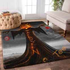 Halloween Effigy Area Rug