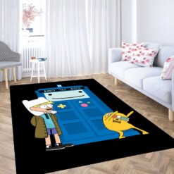 Halte Adventure Time Living Room Modern Carpet Rug