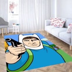 Han Solo Star Wars Adventure Time Finn Living Room Modern Carpet Rug