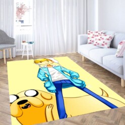 Handsome Finn Adventure Time Carpet Rug