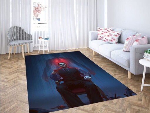Hannibal Artwork Living Room Modern Carpet Rug