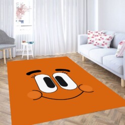 Happy Face The Amazing World Of Gumball Carpet Rug