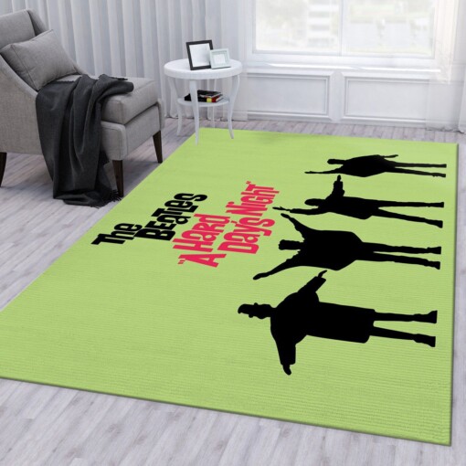 Hard Days Night Rug  Custom Size And Printing