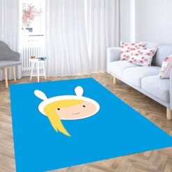 Hari Finn Adventure Time Living Room Modern Carpet Rug