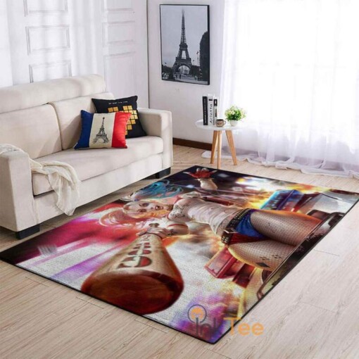 Harley Quinn Area Rug