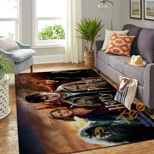 Harry Potter And Principal Hogwarts Carpet Living Room Floor Decor Gift For Potters Fan Rug