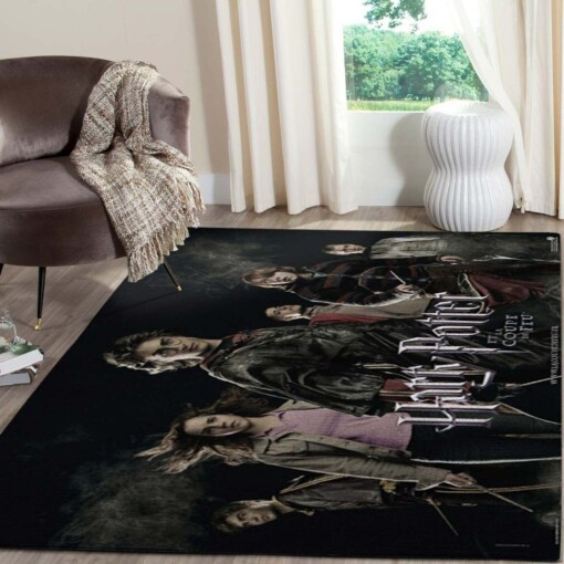 Harry Potter And Witchs Area Rug  Custom Size And Printing