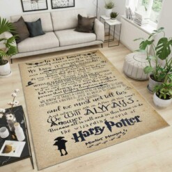 Harry Potter Area Rug