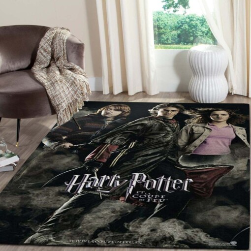 Harry Potter Characters Rug  Custom Size And Printing