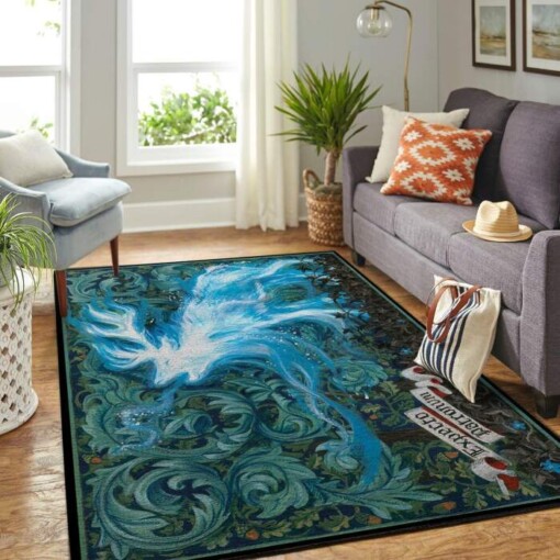 Harry Potter Expecto Patronum Rug  Custom Size And Printing
