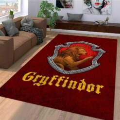 Harry Potter Fans Gryffindor Area Rug