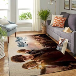 Harry Potter Hermione Ron Rug Custom Size And Printing