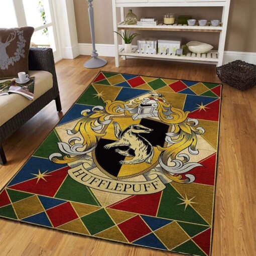 Harry Potter Hufflepuff Area Rug