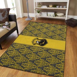 Harry Potter Hufflepuff Logo Area Rug