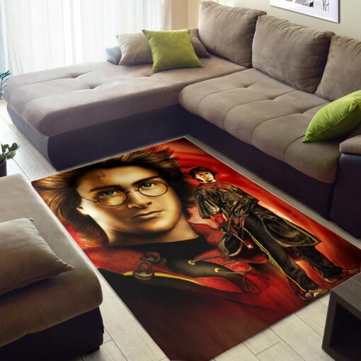 Harry Potter Scar Rug  Custom Size And Printing