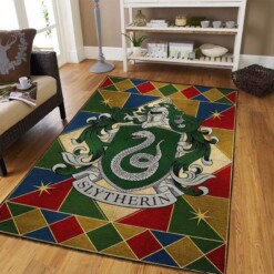 Harry Potter Slytherin Area Rug