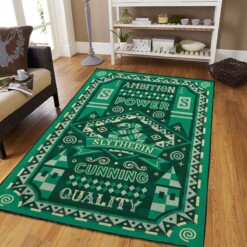 Harry Potter Slytherin Area Rug