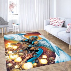 Hawkgirl Dc Living Room Modern Carpet Rug