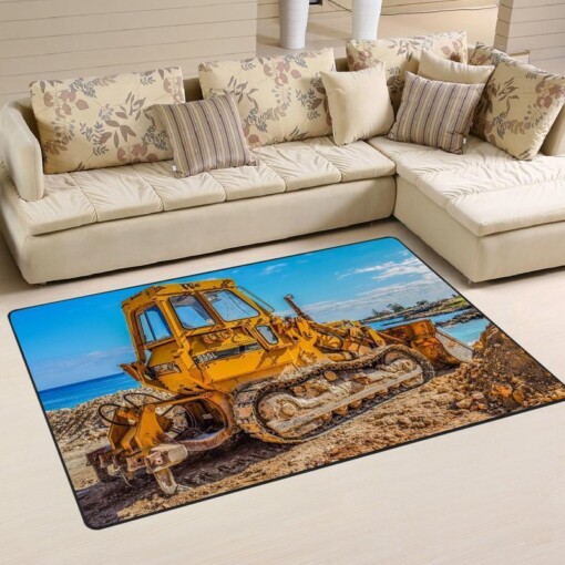 Heavy Equipment Area Rug