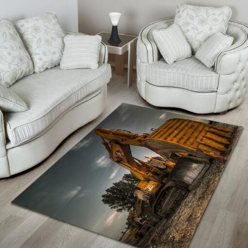 Heavy Equipment Area Rug