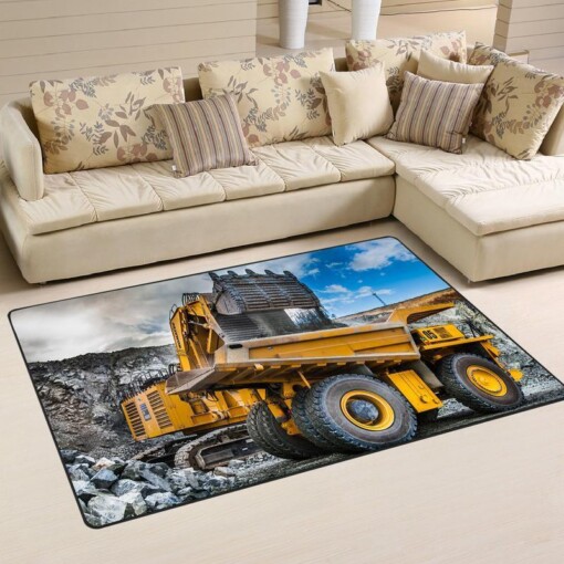 Heavy Equipment Area Rug