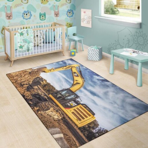 Heavy Equipment Area Rug