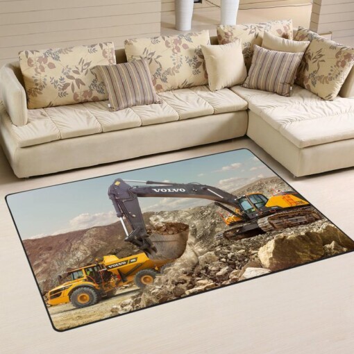 Heavy Equipment Area Rug