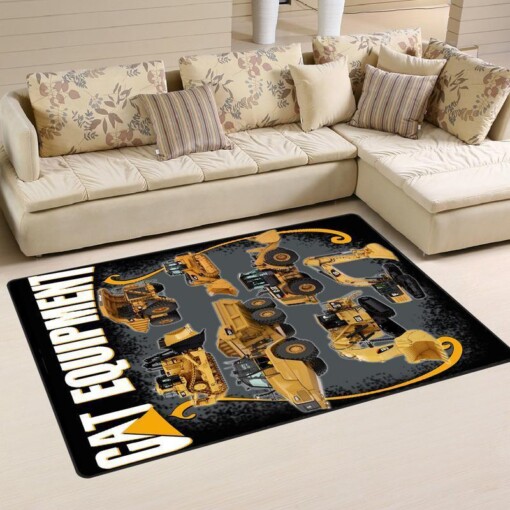 Heavy Equipment Area Rug