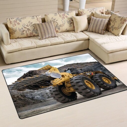 Heavy Equipment Area Rug