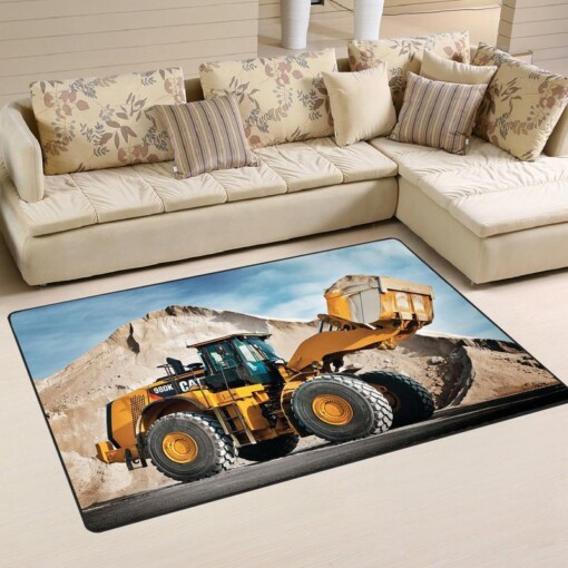 Heavy Equipment Area Rug