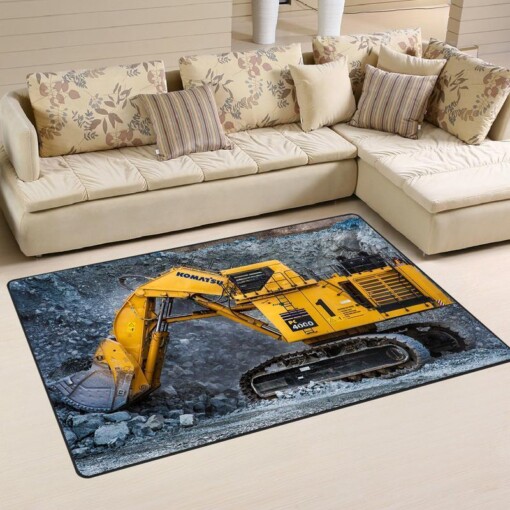 Heavy Equipment Area Rug