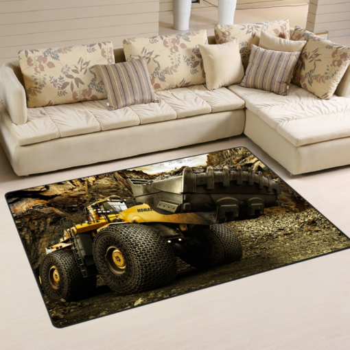 Heavy Equipment Area Rug