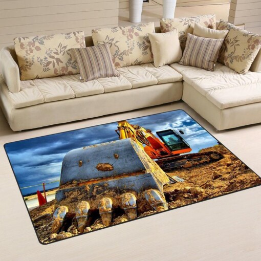 Heavy Equipment Area Rug