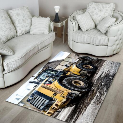 Heavy Equipment Area Rug