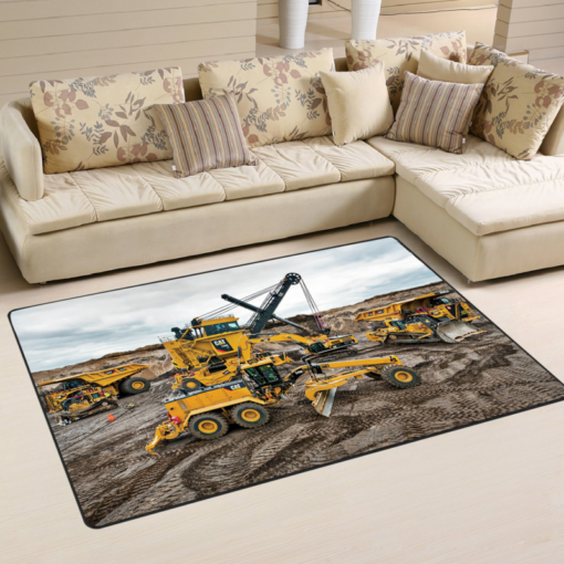 Heavy Equipment Area Rug