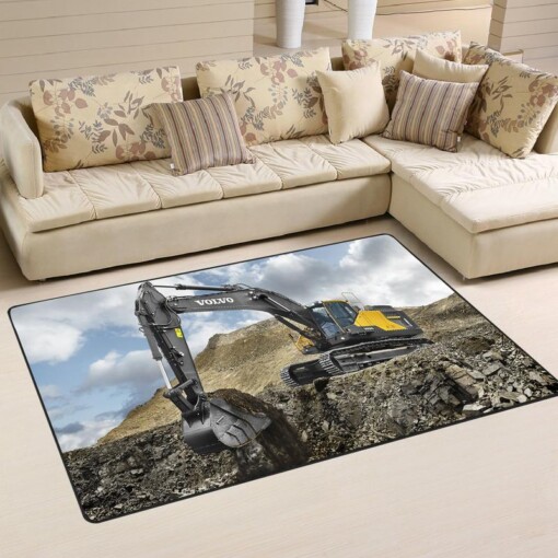 Heavy Equipment Area Rug