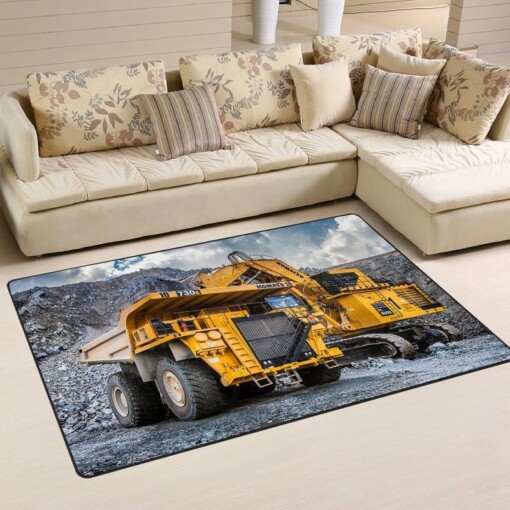 Heavy Equipment Area Rug