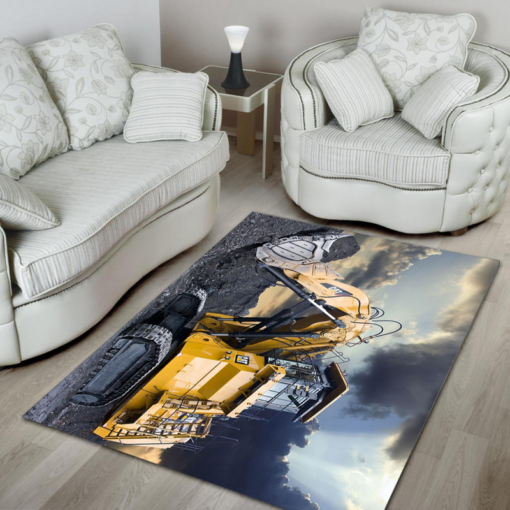 Heavy Equipment Area Rug