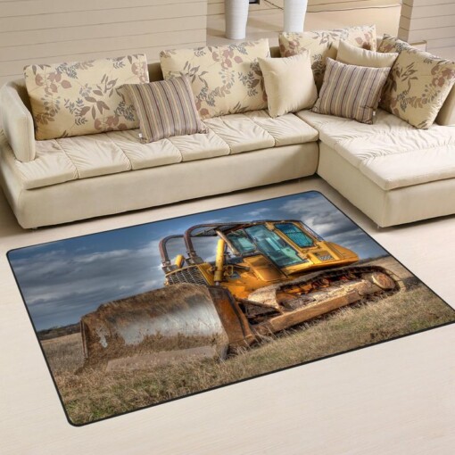 Heavy Equipment Area Rug