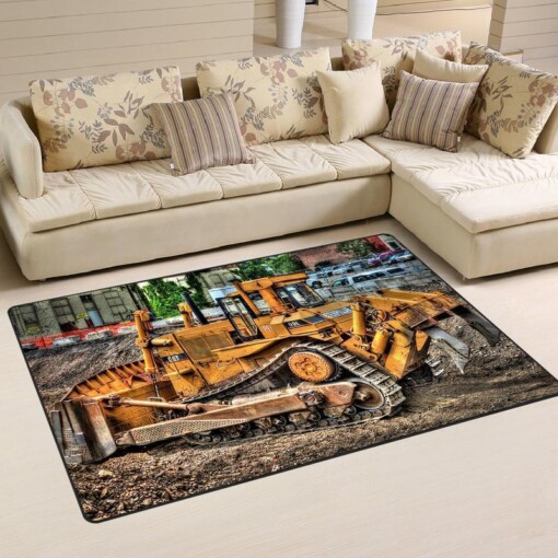 Heavy Equipment Area Rug