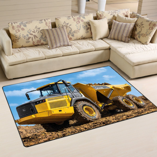 Heavy Equipment Area Rug