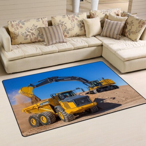 Heavy Equipmnet Area Rug