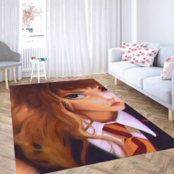 Hermione Digital Painting Living Room Modern Carpet Rug