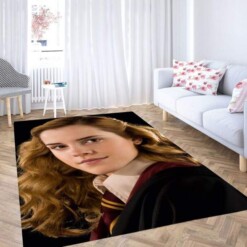 Hermione With Uniform Harry Potter Carpet Rug