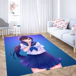 Highschool Anime Carpet Rug